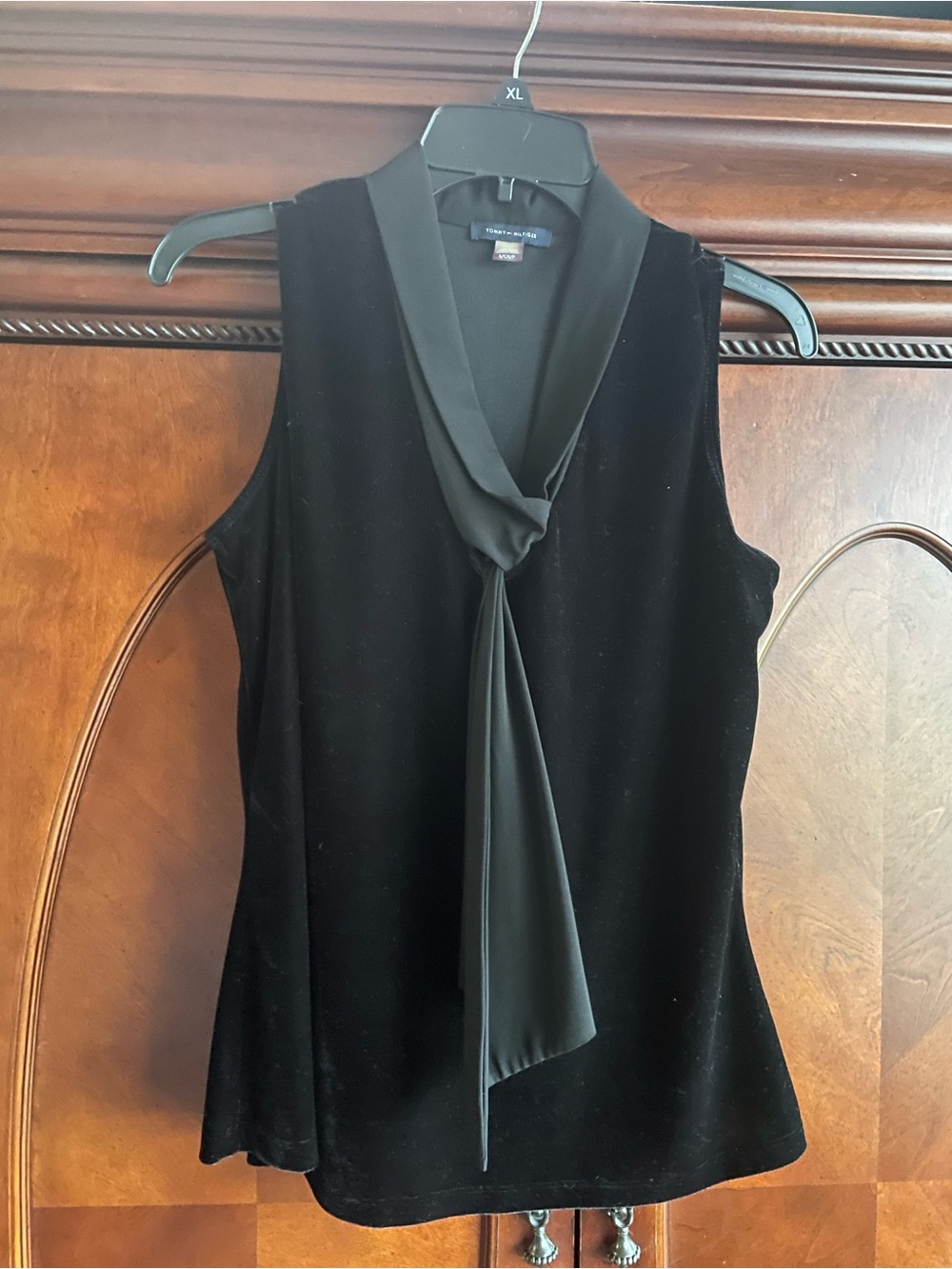Tommy Hilfiger velvet top